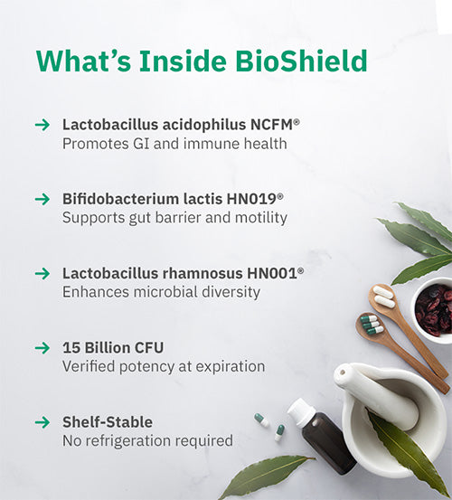 Bioshield Wax BioShield Probiotics - 60 Servings – Harmony Wellness Shop