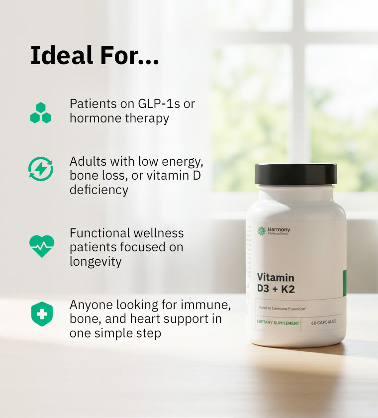 Vitamin D3 + K2