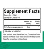 DHEA 5mg - 100 Servings